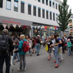 Das Fest war gut besucht.